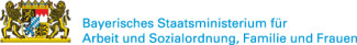 Logo Bayerisches Staatsministerium für Arbeit und Sozialordnung, Familie und Frauen